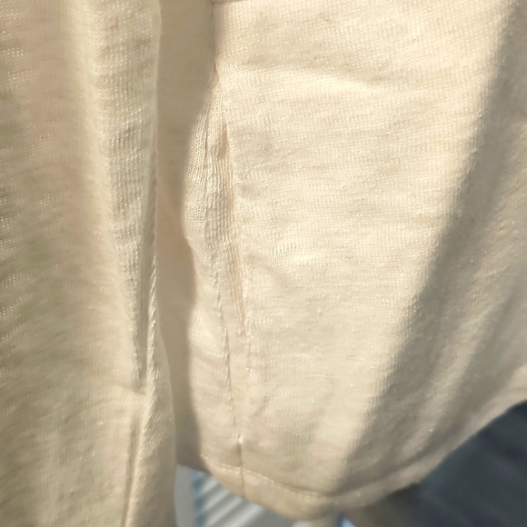 Habitat 100% Linen Sweater , Color White, Size M - Picture 6 of 9